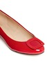 Detail View - Click To Enlarge - PEDDER RED - Patent leather round-toe pumps
