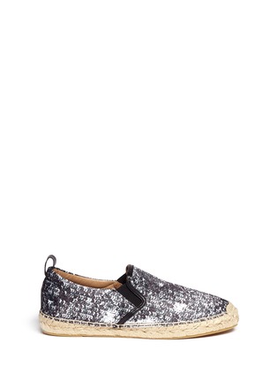 Main View - Click To Enlarge - MARC BY MARC JACOBS - Sequin print satin espadrilles