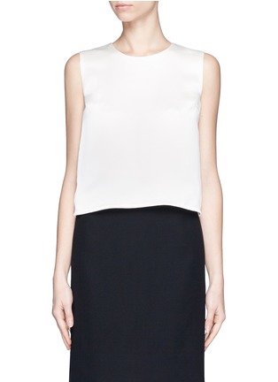 Main View - Click To Enlarge - MS MIN - Round neck sleeveless top