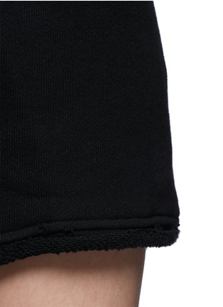 Detail View - Click To Enlarge - T BY ALEXANDER WANG - French terry cotton shorts
