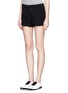 Front View - Click To Enlarge - T BY ALEXANDER WANG - French terry cotton shorts