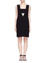 Main View - Click To Enlarge - T BY ALEXANDER WANG - Bandeau insert V-neck dress 