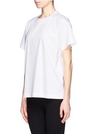 Front View - Click To Enlarge - T BY ALEXANDER WANG - Chintz cotton jersey boxy T-shirt