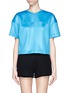Main View - Click To Enlarge - T BY ALEXANDER WANG - Shiny double knit scuba T-shirt