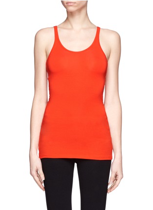 Main View - Click To Enlarge - T BY ALEXANDER WANG - Scoop-neck jersey tank top