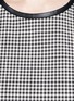 Detail View - Click To Enlarge - STELLA MCCARTNEY - Tina houndstooth boxy stretch top
