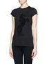 Front View - Click To Enlarge - STELLA MCCARTNEY - Organic cotton horse T-shirt