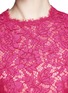 Detail View - Click To Enlarge - VALENTINO GARAVANI - Sheer floral lace top