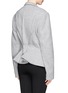 Back View - Click To Enlarge - HAIDER ACKERMANN - 'Savoia' peplum back felted knit jacket