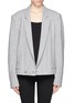Main View - Click To Enlarge - HAIDER ACKERMANN - 'Savoia' peplum back felted knit jacket