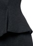 Detail View - Click To Enlarge - LANVIN - Neoprene peplum dress