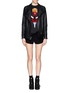 Figure View - Click To Enlarge - GIVENCHY - Tribal snake bouclé T-shirt