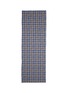 Detail View - Click To Enlarge - FRANCO FERRARI - Plaid wool-silk scarf