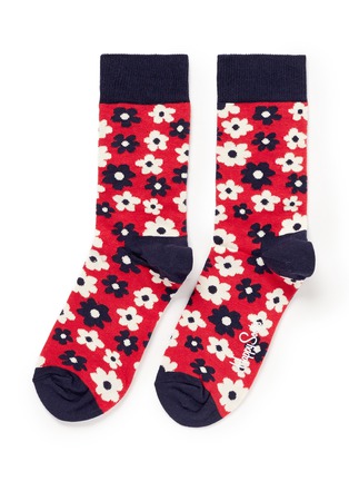 Main View - Click To Enlarge - HAPPY SOCKS - Flower socks