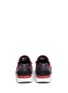Back View - Click To Enlarge - ASH - 'Hop' mesh suede leather sneakers