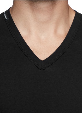 Detail View - Click To Enlarge - - - Stretch cotton-blend undershirt