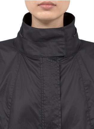 Detail View - Click To Enlarge - HELMUT LANG - Hooded trench coat