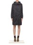 Main View - Click To Enlarge - HELMUT LANG - Hooded trench coat