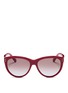 Main View - Click To Enlarge - VALENTINO GARAVANI - Studded round-frame sunglasses