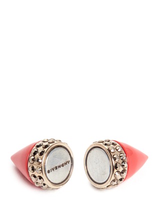 Detail View - Click To Enlarge - GIVENCHY - Small double cone magnetic earring