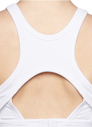 Detail View - Click To Enlarge - T BY ALEXANDER WANG - Cut-out back bra top