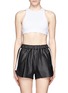 Main View - Click To Enlarge - T BY ALEXANDER WANG - Cut-out back bra top