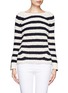Main View - Click To Enlarge - MAJE - Faveur wide stripe sweater