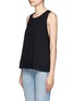 Front View - Click To Enlarge - MAJE - Faraco braided back tank top