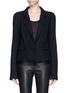Main View - Click To Enlarge - HAIDER ACKERMANN - Pleat cropped blazer