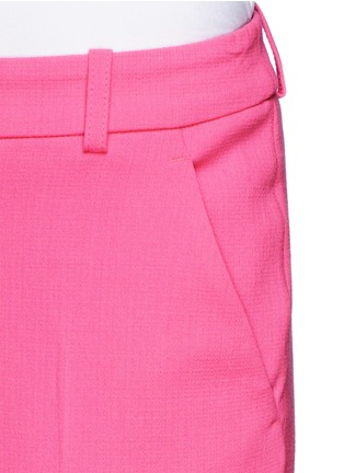 Detail View - Click To Enlarge - EMILIO PUCCI - Stretch wool cropped pants