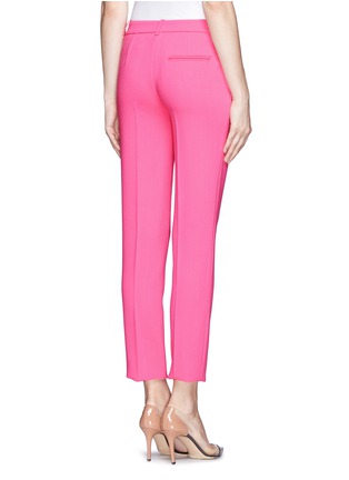 Back View - Click To Enlarge - EMILIO PUCCI - Stretch wool cropped pants
