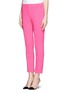 Front View - Click To Enlarge - EMILIO PUCCI - Stretch wool cropped pants