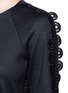 Detail View - Click To Enlarge - CHLOÉ - Crochet seam shift dress