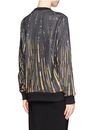 Back View - Click To Enlarge - GIVENCHY - Sequin print pullover