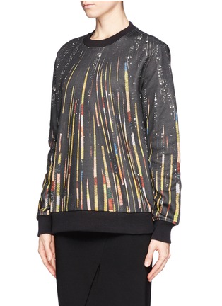 Front View - Click To Enlarge - GIVENCHY - Sequin print pullover