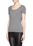 Front View - Click To Enlarge - ARMANI COLLEZIONI - Jersey top