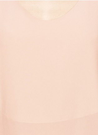 Detail View - Click To Enlarge - CHLOÉ - 'Haut' silk tank top