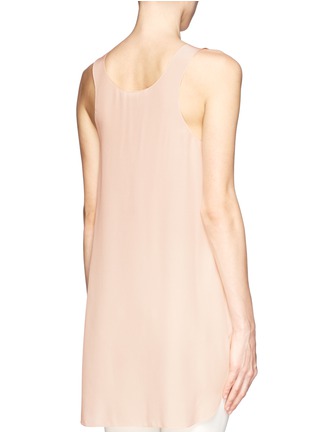Back View - Click To Enlarge - CHLOÉ - 'Haut' silk tank top
