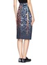 Back View - Click To Enlarge - PREEN BY THORNTON BREGAZZI - Joslyn floral print pencil skirt