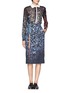 Figure View - Click To Enlarge - PREEN BY THORNTON BREGAZZI - Joslyn floral print pencil skirt