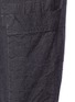 Detail View - Click To Enlarge - COMME DES GARÇONS HOMME - Front belt cropped wide leg pants