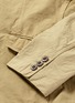 Detail View - Click To Enlarge - COMME DES GARÇONS HOMME - Garment dyed Oxford soft blazer