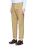 Front View - Click To Enlarge - COMME DES GARÇONS HOMME - Garment dyed Oxford pants
