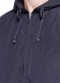 Detail View - Click To Enlarge - COMME DES GARÇONS HOMME - Colourblock zip hoodie