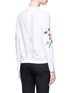 Back View - Click To Enlarge - HELEN LEE - Flying bunny and floral embroidered blouse