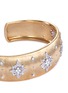 Detail View - Click To Enlarge - BUCCELLATI - Diamond floral 18k gold cuff