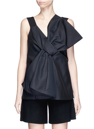 Main View - Click To Enlarge - VICTORIA, VICTORIA BECKHAM - Oversized bow front cady top