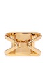 Back View - Click To Enlarge - CHLOÉ - 'Carmin' square stone cuff