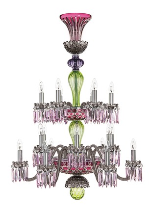 Main View - Click To Enlarge - SAINT-LOUIS - Arlequin 18-light chandelier