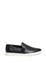 Main View - Click To Enlarge - VINCE - 'Pierce' perforated leather skate slip-ons